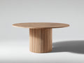 Table de jardin - Bois - 120 x 120 x 75 cm - Bois naturel - Style contemporain
