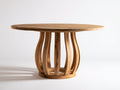Table de jardin - Bois de teck - 140 x 140 x 75 cm - Bois naturel - Style naturel contemporain