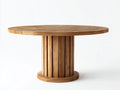 Table de jardin - Bois de teck - 150 x 150 x 75 cm - Bois naturel - Style contemporain